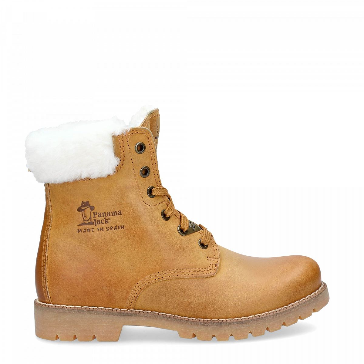 Bottes Panama Jack Panama 03 Igloo Doublure en peau de mouton Marron Femme | CLH-36197520