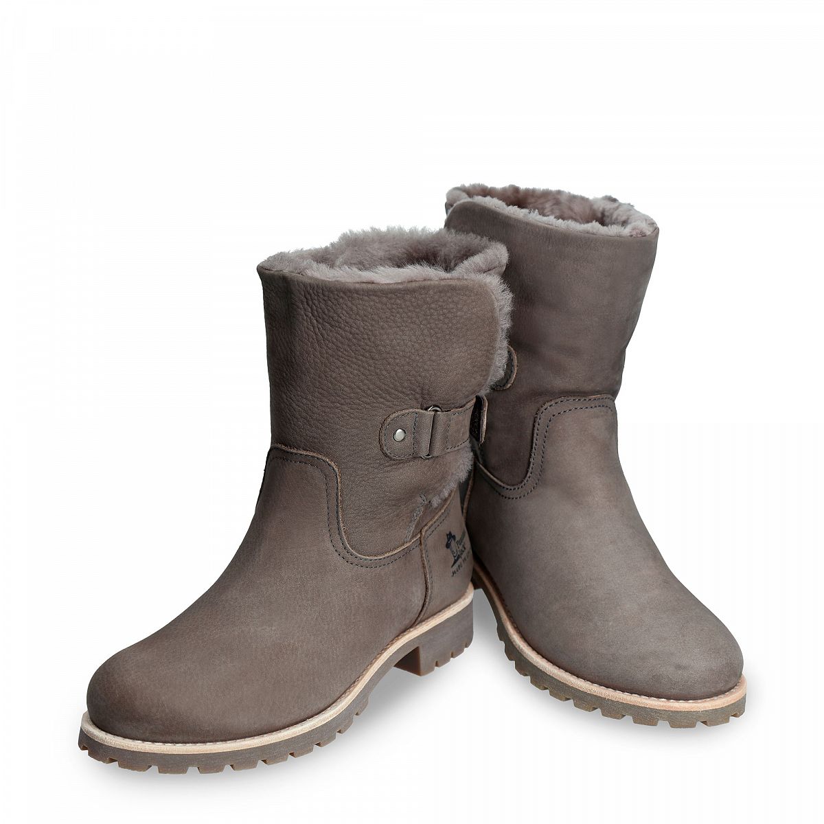 Bottes D'hiver Panama Jack Felia Igloo Doublure en peau de mouton Grise Femme | FUH-59035590