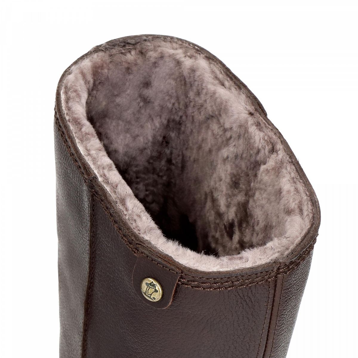 Bottes Hautes Panama Jack Bambina Igloo Doublure en peau de mouton Marron Femme | CMO-05586847