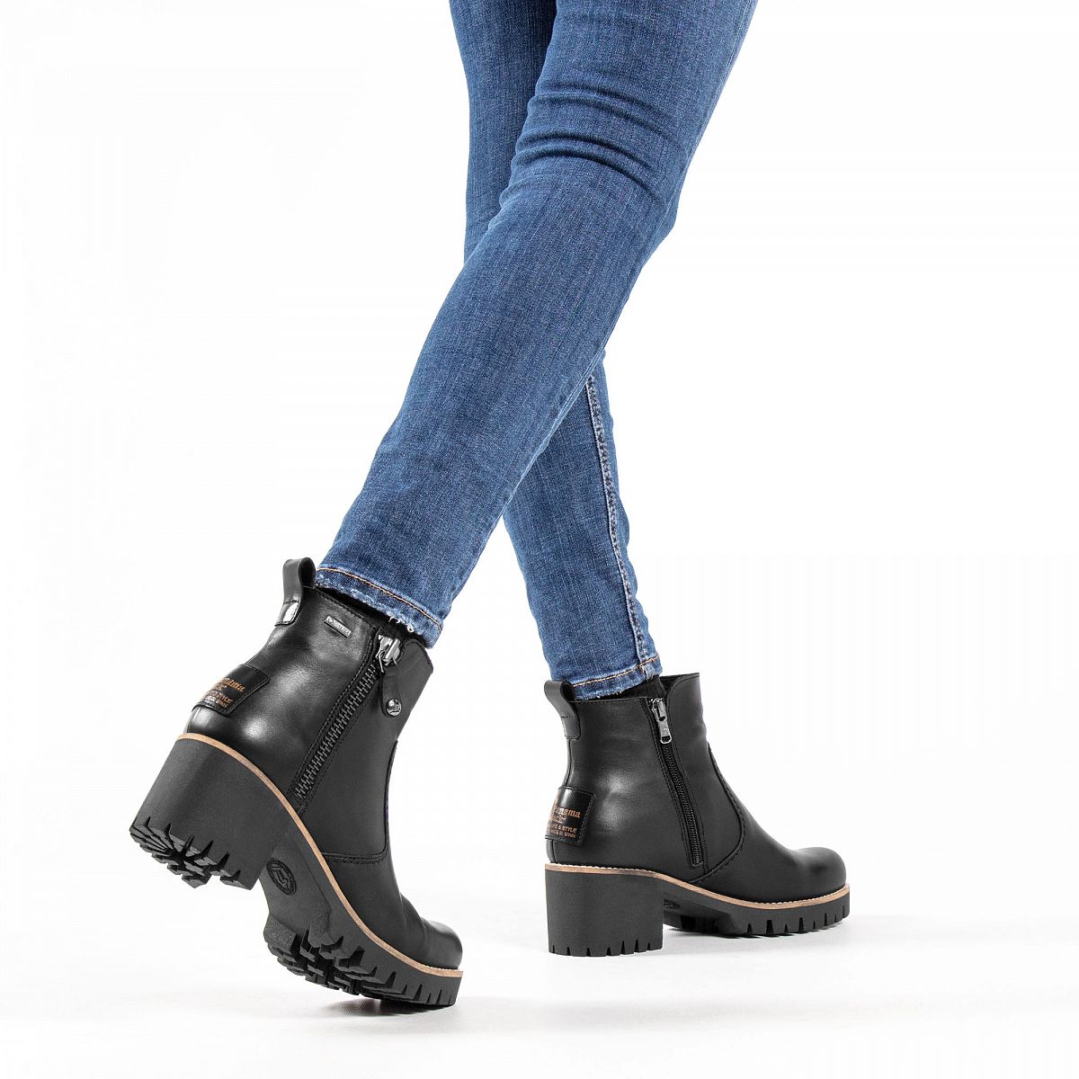 Bottes Panama Jack Pauline Gtx Doublure Gore-tex? Noir Femme | ZSY-61748143