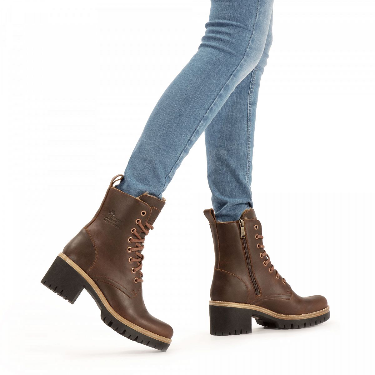 Bottes D'hiver Panama Jack Padma Doublure Chaude Marron Femme | JYN-27506114