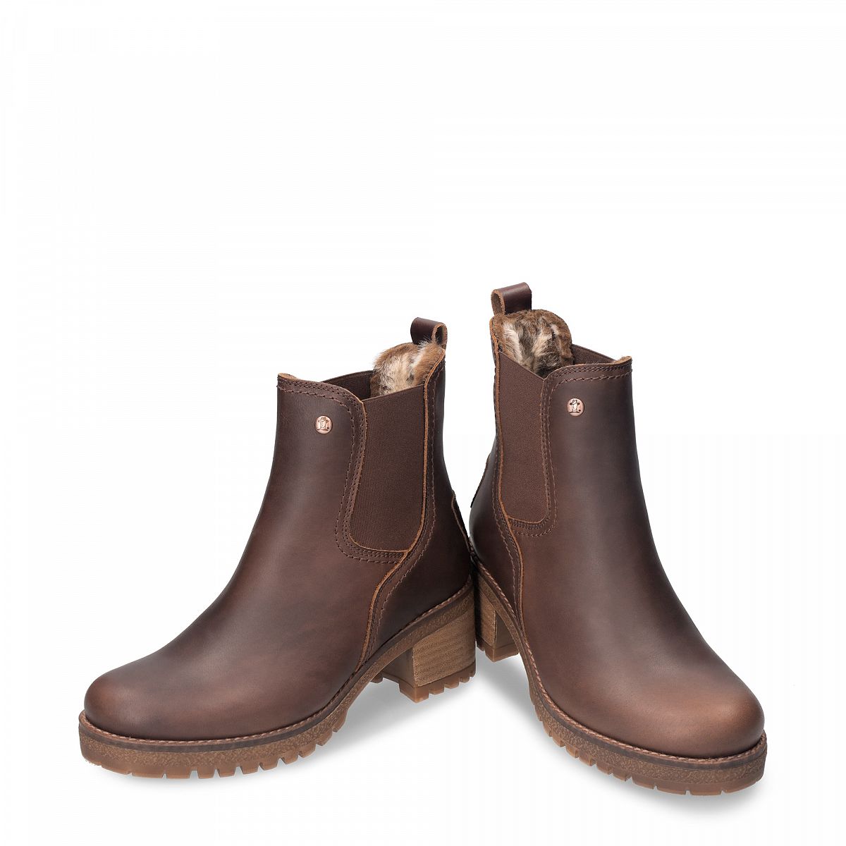 Bottes D'hiver Panama Jack Pia Doublure Chaude Marron Femme | JTW-72758650