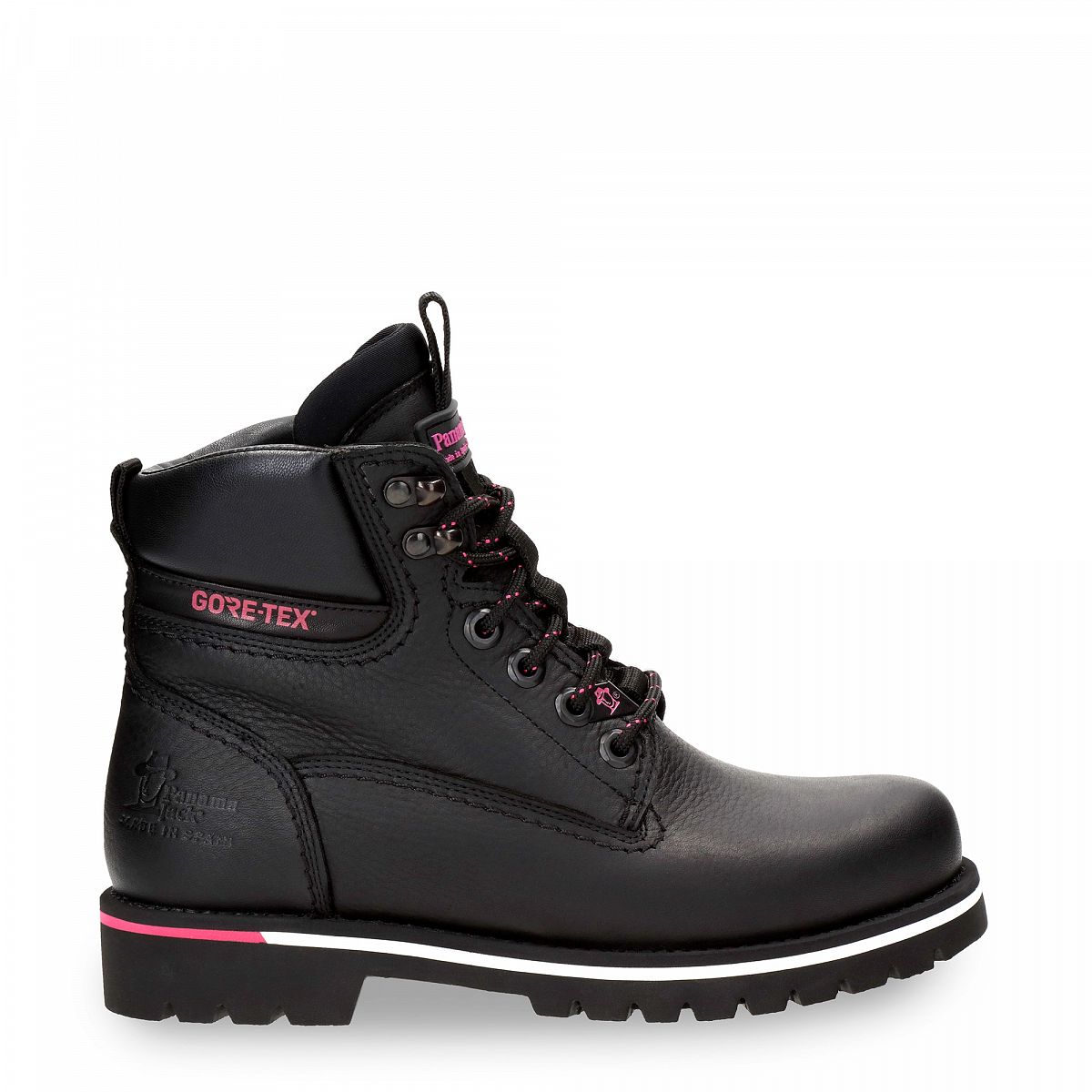 Bottes à lacets Panama Jack Amur Gtx Urban Doublure Gore-tex? Noir Femme | AUS-06426412