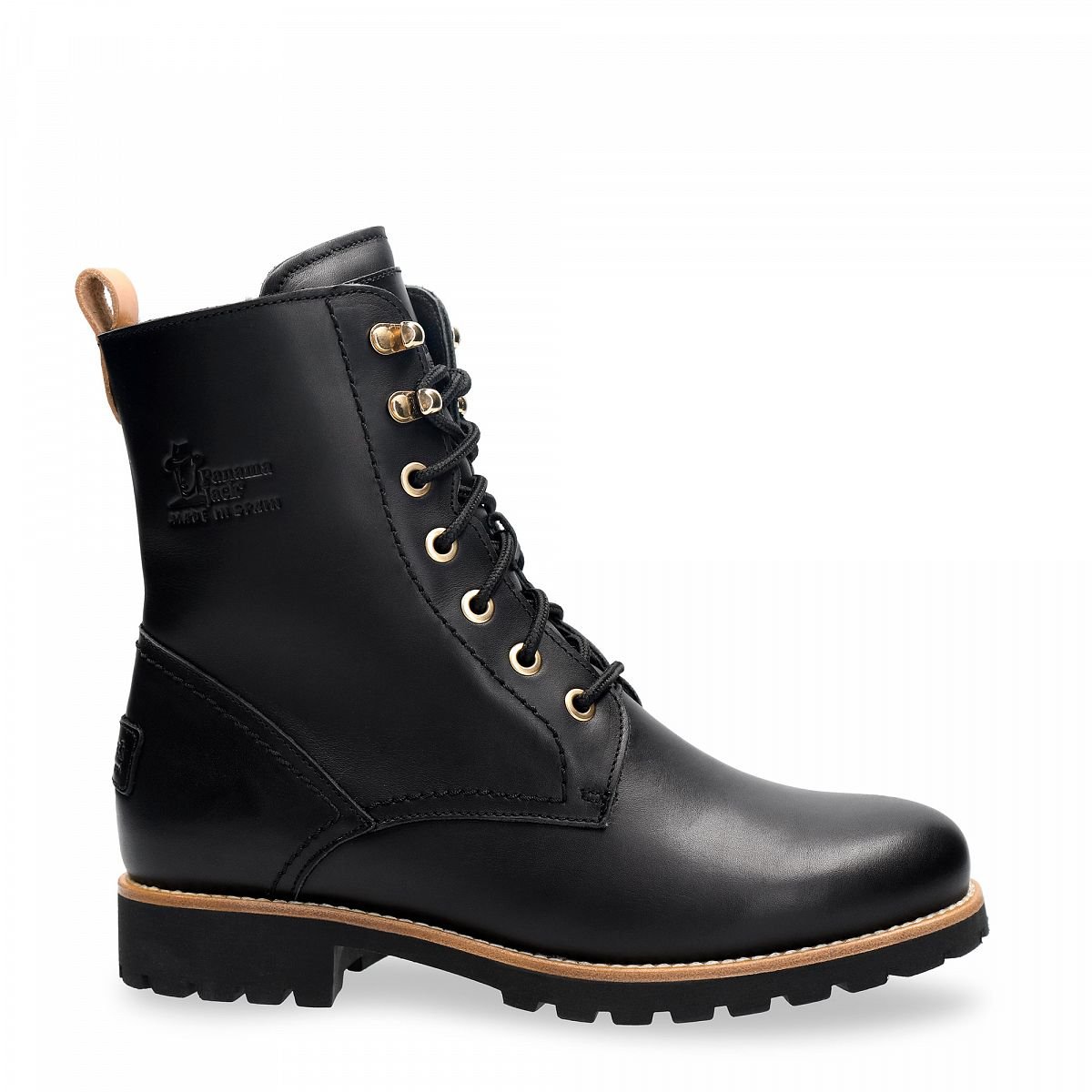 Bottes D'hiver Panama Jack Fara Igloo Trav 100% Doublure en peau de mouton. Noir Femme | EPS-49267823