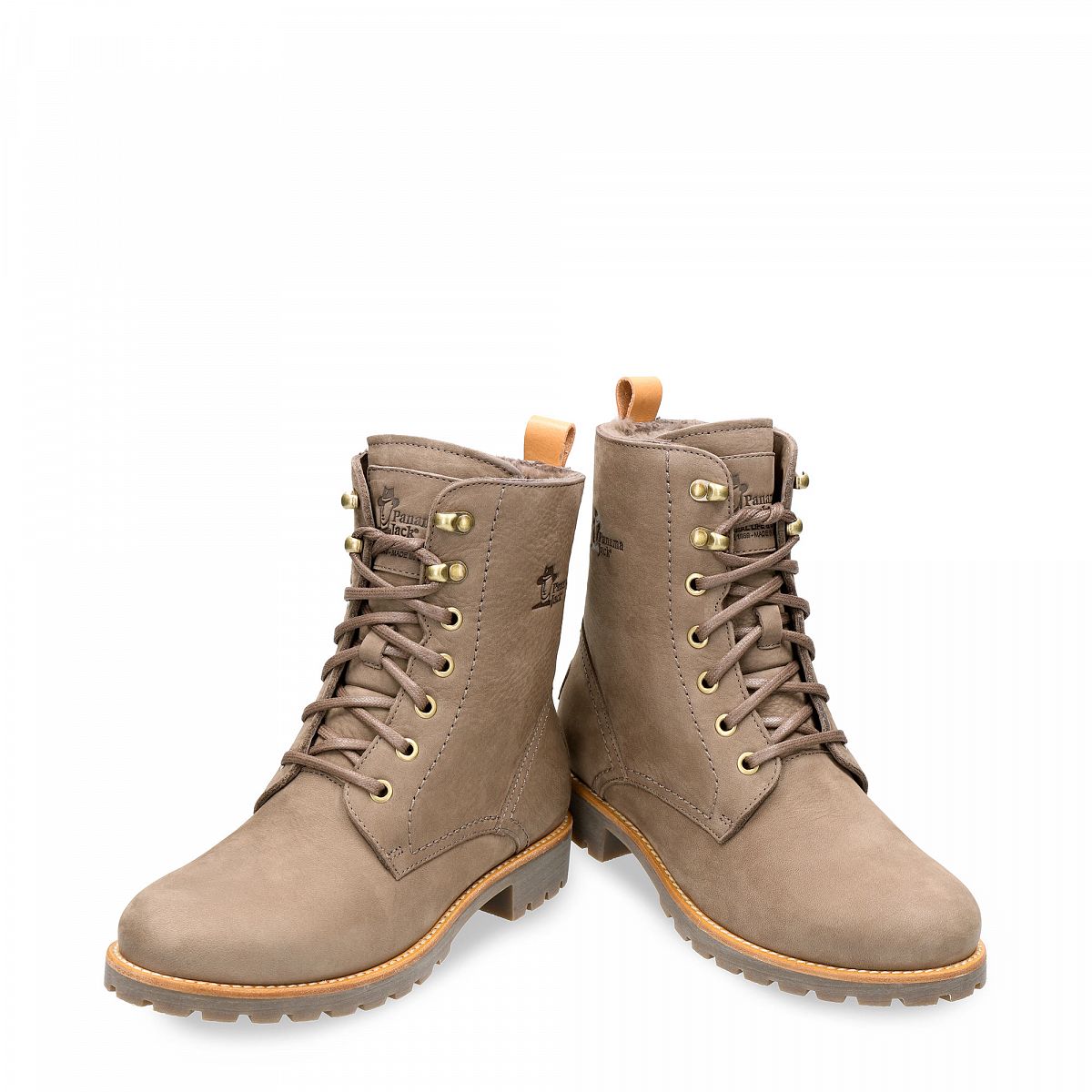 Bottes D'hiver Panama Jack Fara Igloo Trav Doublure en peau de mouton Grise Femme | YRS-61399388