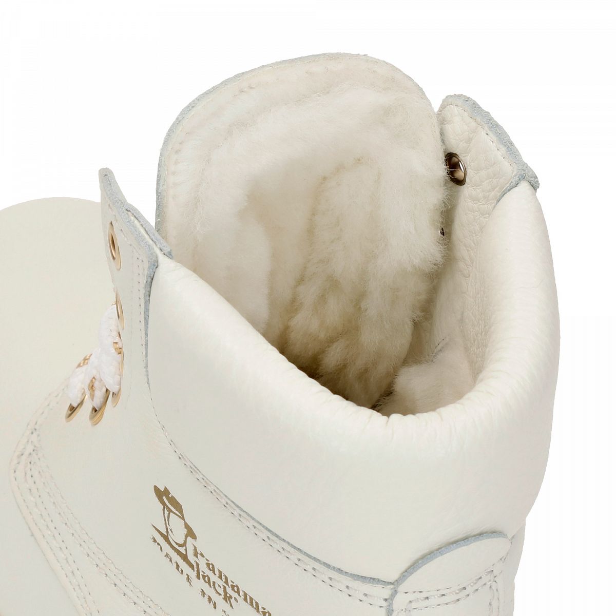 Bottes Panama Jack Panama 03 Igloo Doublure en peau de mouton Blanche Femme | ORM-58243274