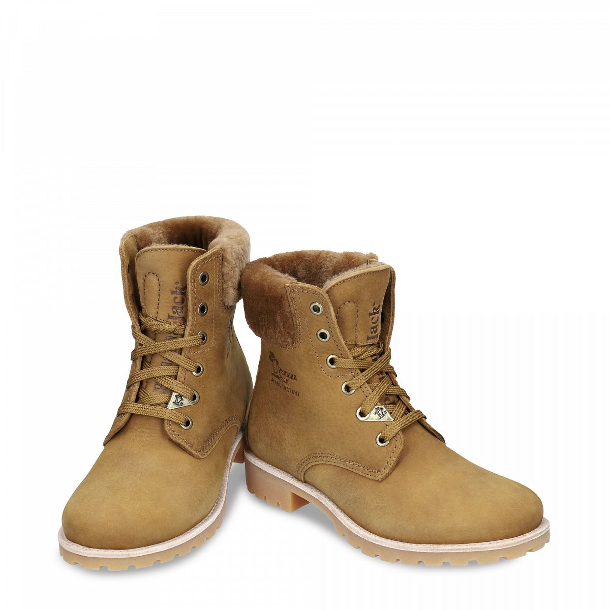 Bottes D'hiver Panama Jack Panama 03 Igloo Doublure en peau de mouton Marron Femme | ZLN-80090627