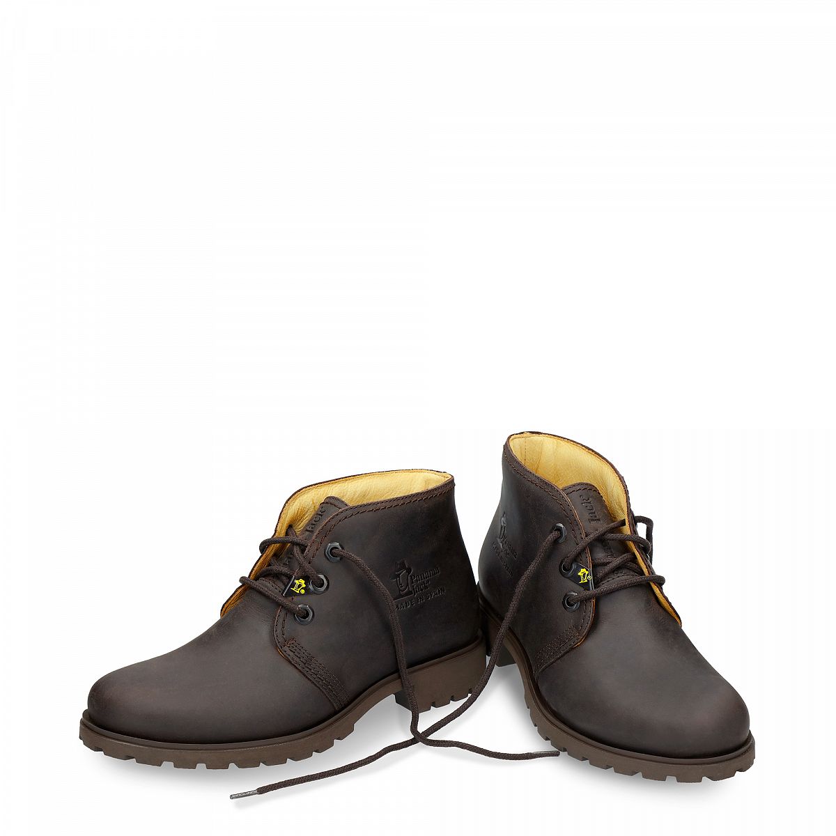 Bottes Chukka Panama Jack Bota Panama Doublure en cuir Marron Femme | BQA-20499993