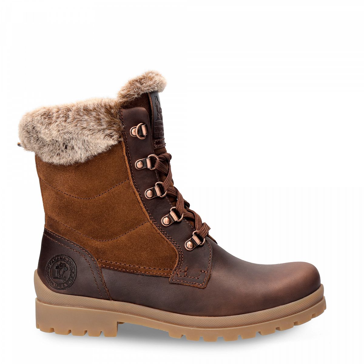 Bottes D'hiver Panama Jack Tuscani Doublure Chaude Marron Femme | RVR-68090959