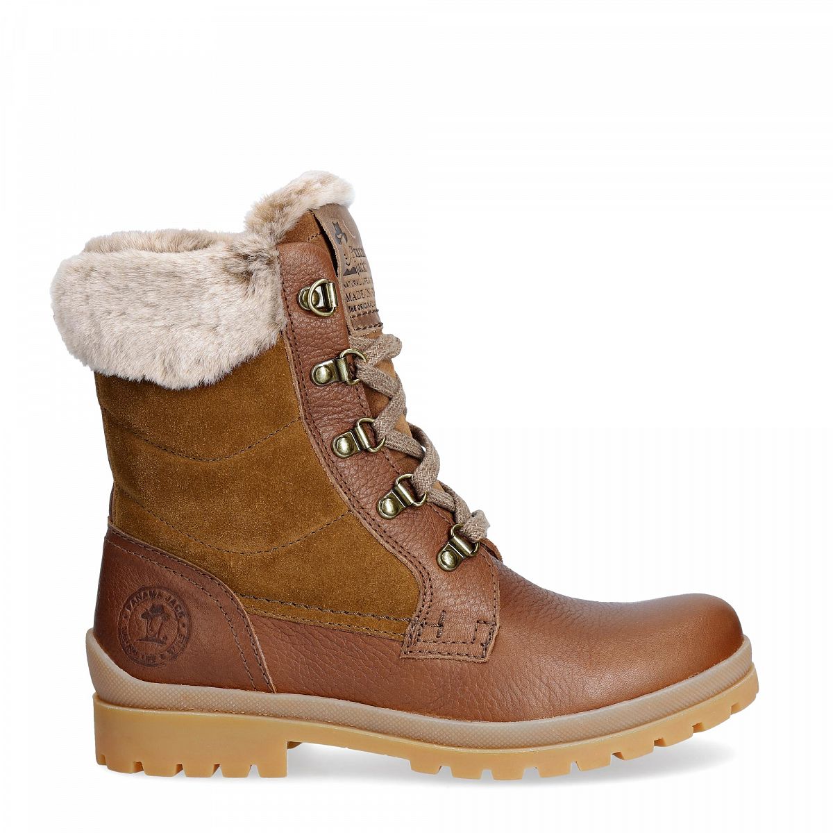 Bottes D'hiver Panama Jack Tuscani Doublure Chaude Marron Foncé Femme | FCW-23085771