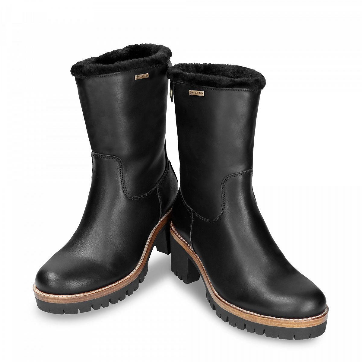 Bottes Panama Jack Piola Gtx Doublure Gore-tex? Noir Femme | OVP-16694866