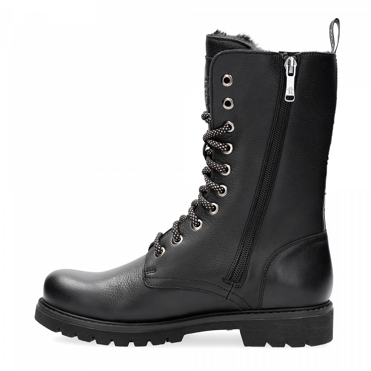 Bottes D'hiver Panama Jack Fiorela Doublure Chaude Noir Femme | MWN-70438251