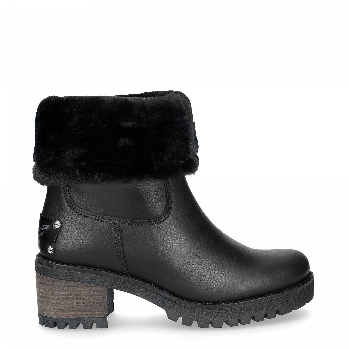 Bottes D'hiver Panama Jack Piola Doublure Chaude Noir Femme | TVO-64028305