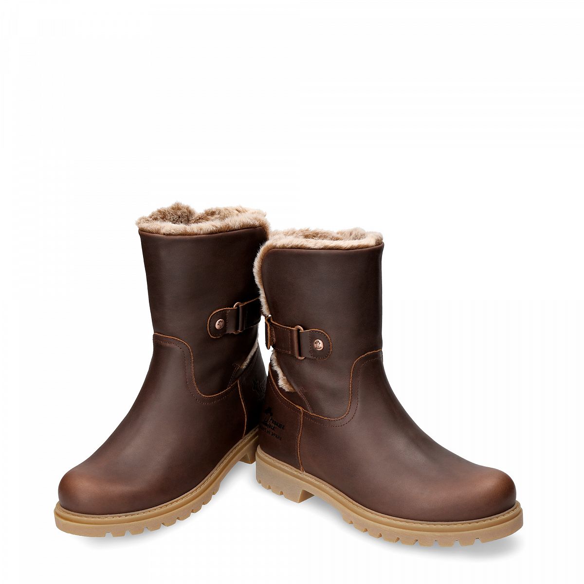 Bottes D'hiver Panama Jack Felia Doublure Chaude Marron Femme | LQL-39515409