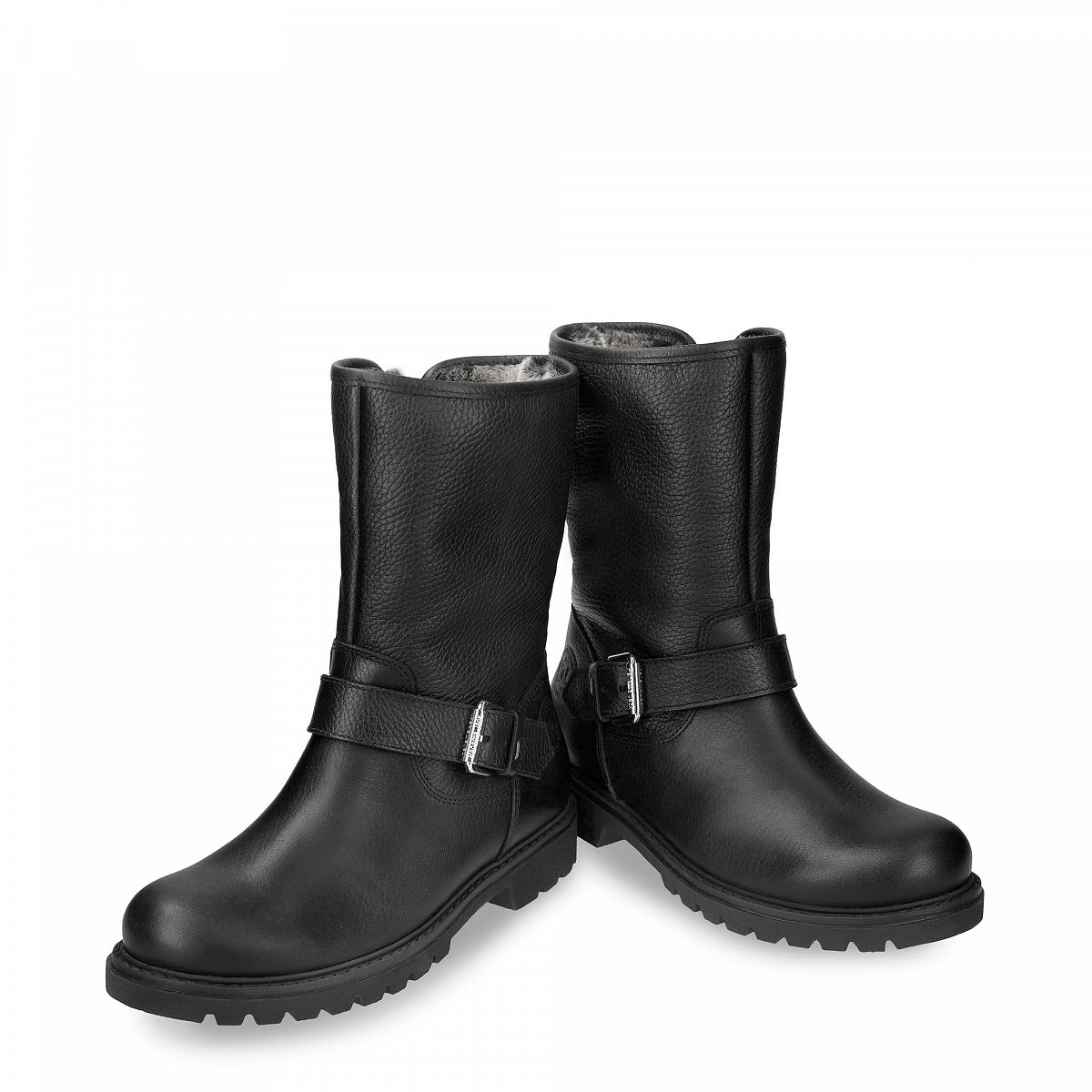 Bottes D'hiver Panama Jack Singapur Doublure Chaude Noir Femme | MAM-95133148