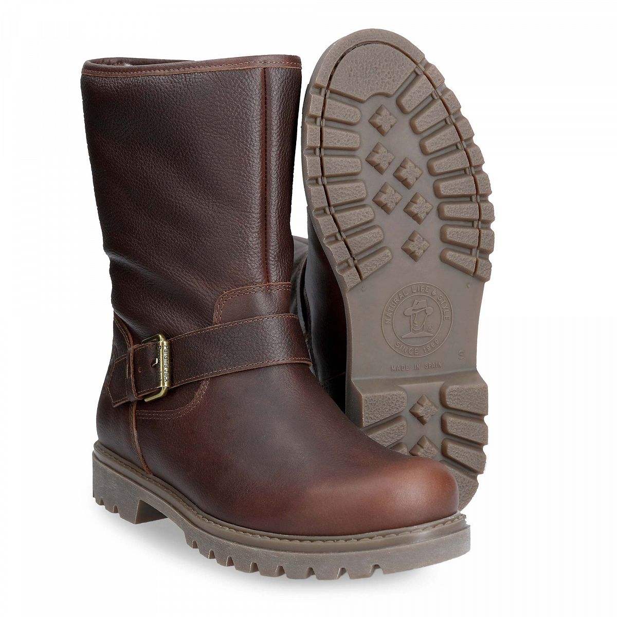 Bottes D'hiver Panama Jack Singapur Doublure Chaude Marron Femme | OVC-15084160