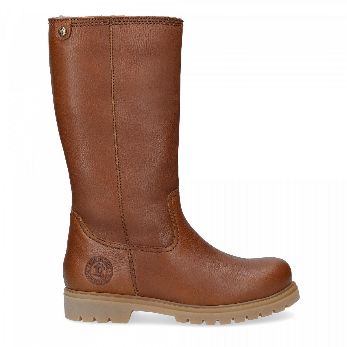 Bottes Hautes Panama Jack Bambina Igloo Doublure en peau de mouton Marron Foncé Femme | ZTE-83695108