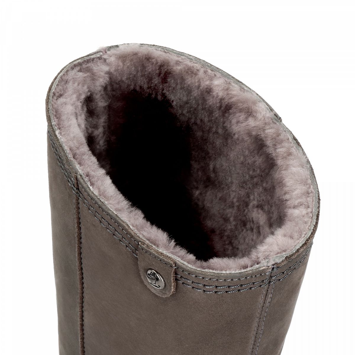 Bottes Hautes Panama Jack Bambina Igloo Doublure en peau de mouton Grise Femme | BGD-27913345