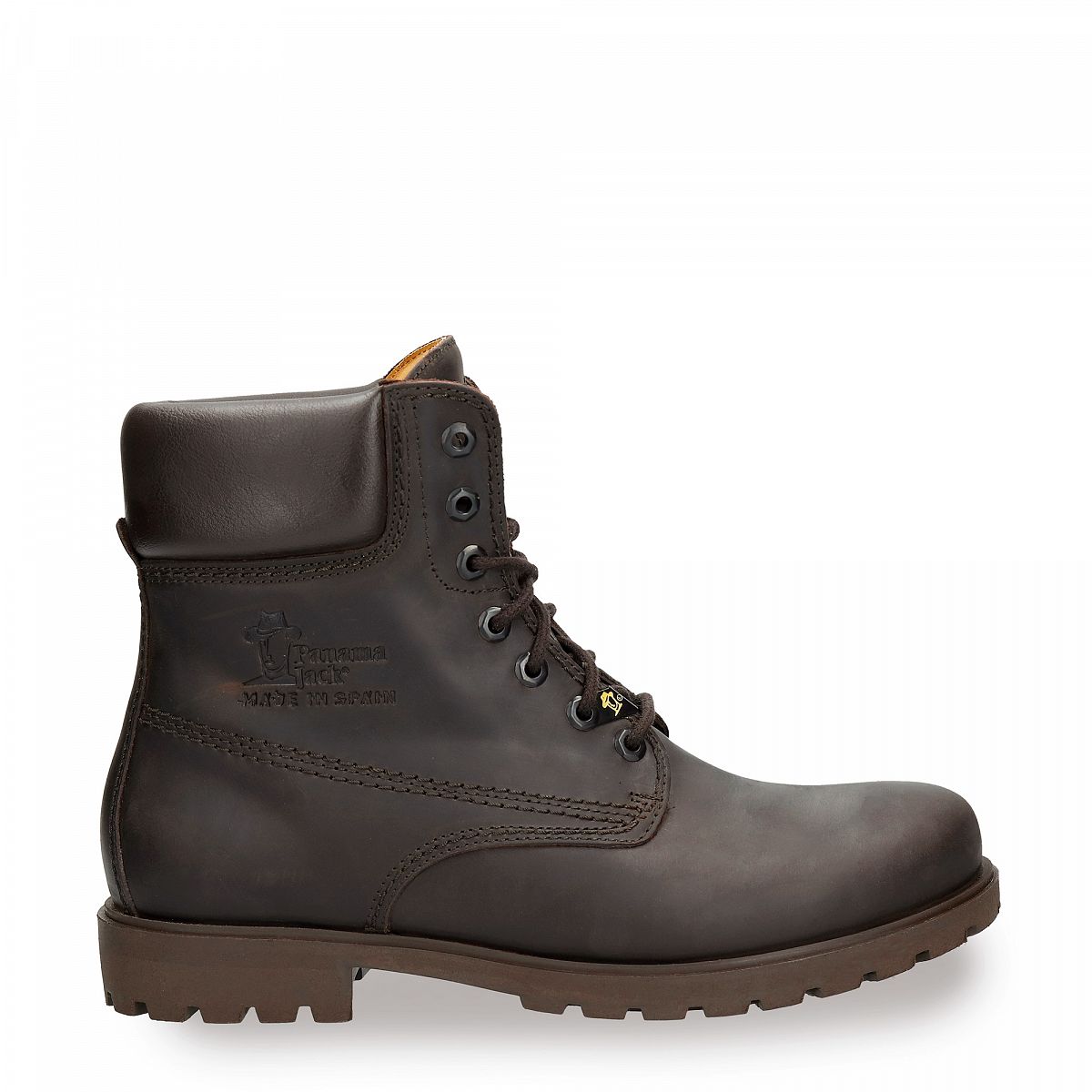 Bottes à lacets Panama Jack Panama 03 Doublure en cuir Marron Homme | JAR-42847279