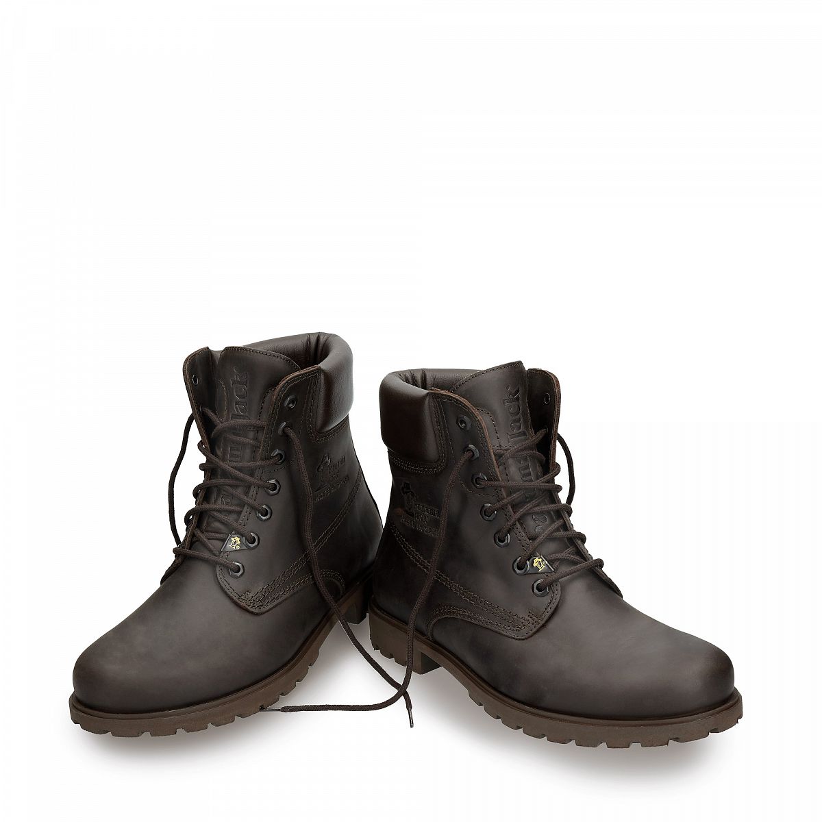 Bottes à lacets Panama Jack Panama 03 Doublure en cuir Marron Homme | JAR-42847279