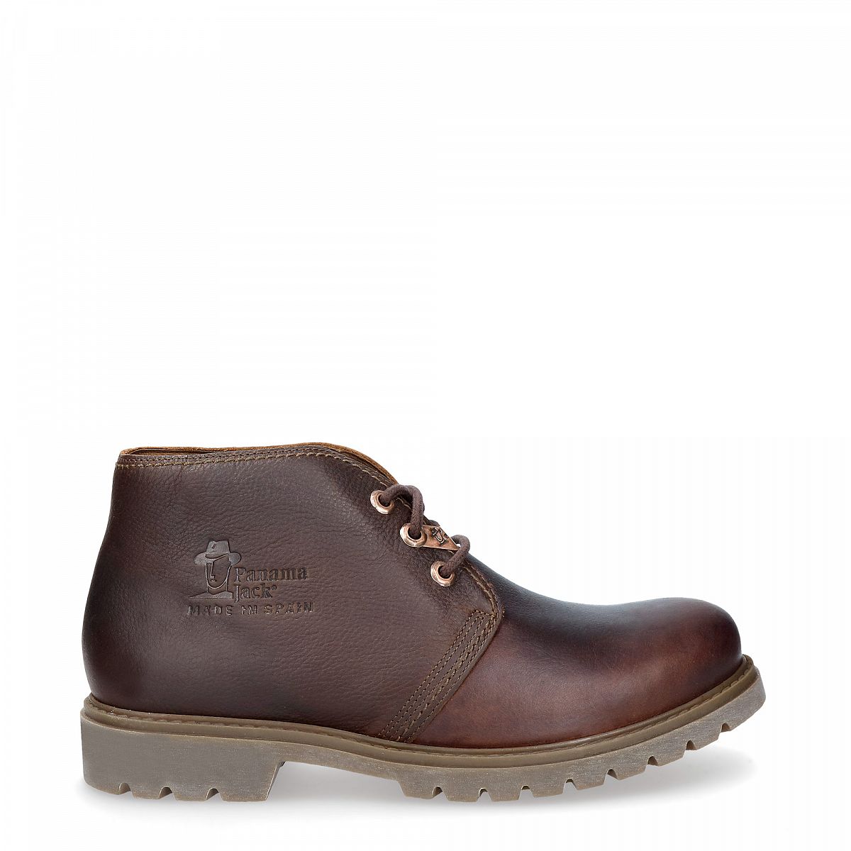 Bottines Panama Jack Bota Panama Doublure en cuir Marron Homme | QAX-45454452