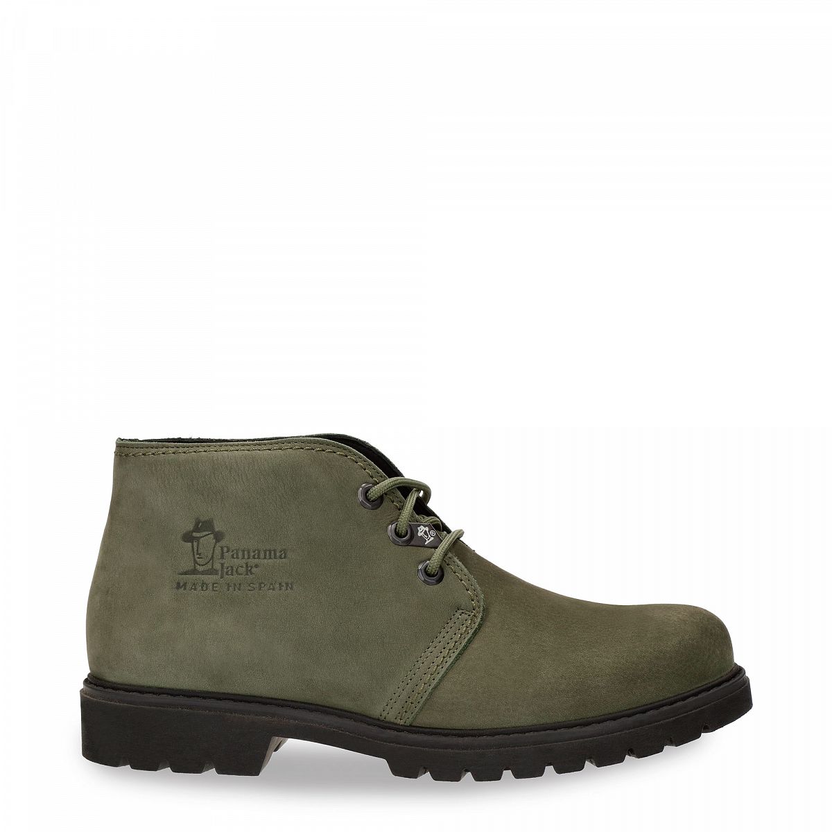 Bottines Panama Jack Bota Panama Doublure en cuir Vert Homme | MZJ-01657178