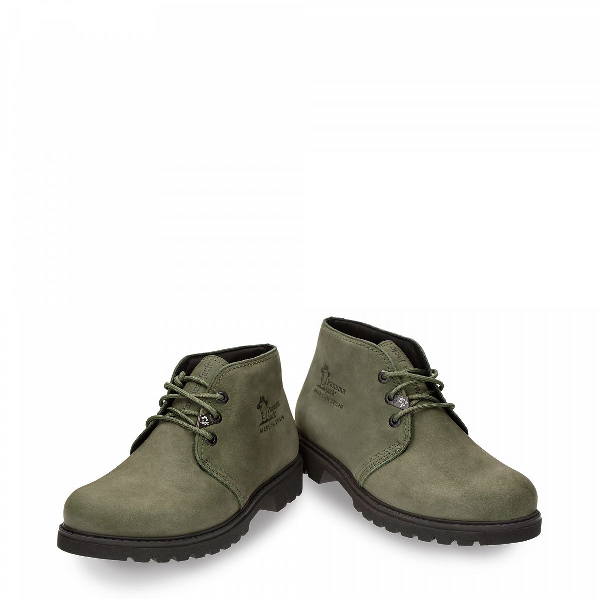 Bottines Panama Jack Bota Panama Doublure en cuir Vert Homme | MZJ-01657178