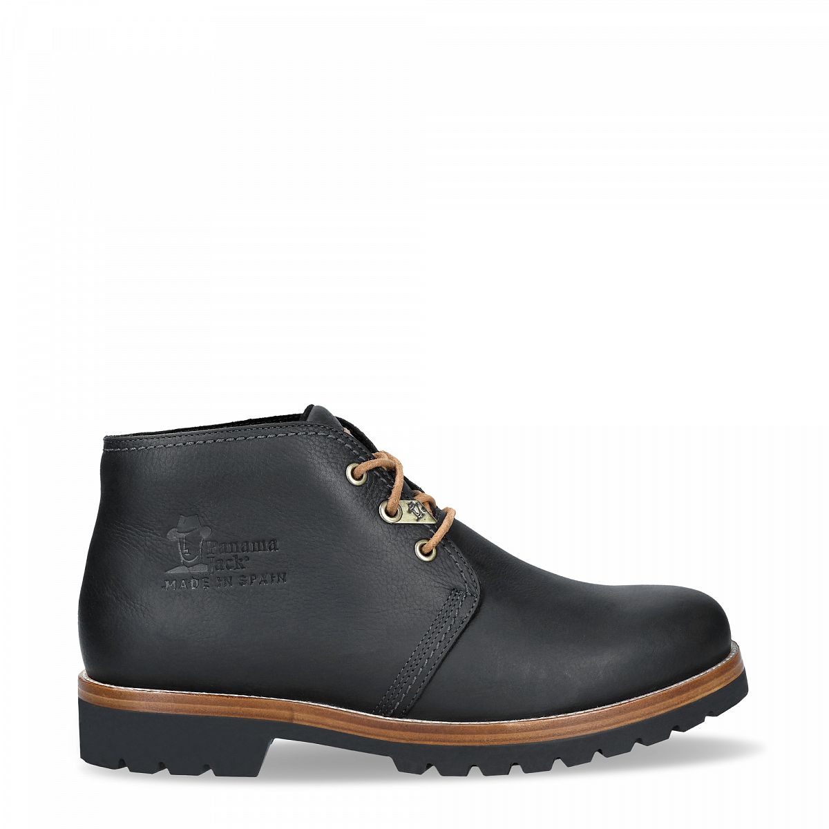 Bottines Panama Jack Bota Panama Doublure en cuir Noir Homme | WQI-28815933