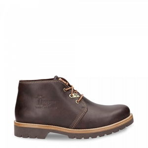 Bottines Panama Jack Bota Panama Doublure en cuir Marron Homme | DXX-98003586