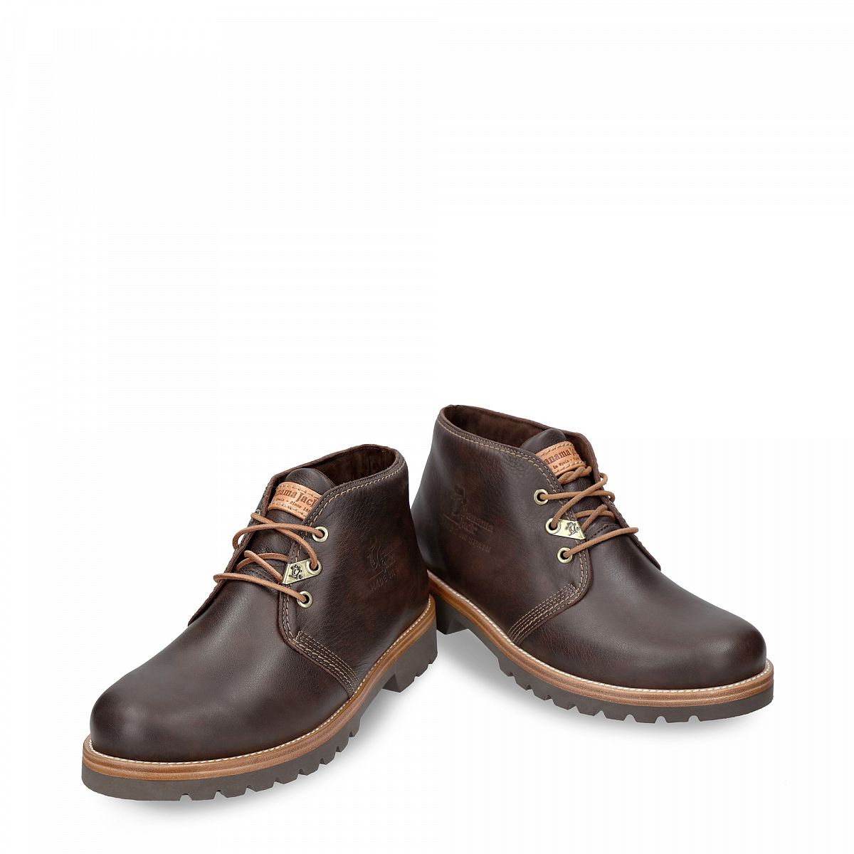 Bottines Panama Jack Bota Panama Doublure en cuir Marron Homme | DXX-98003586