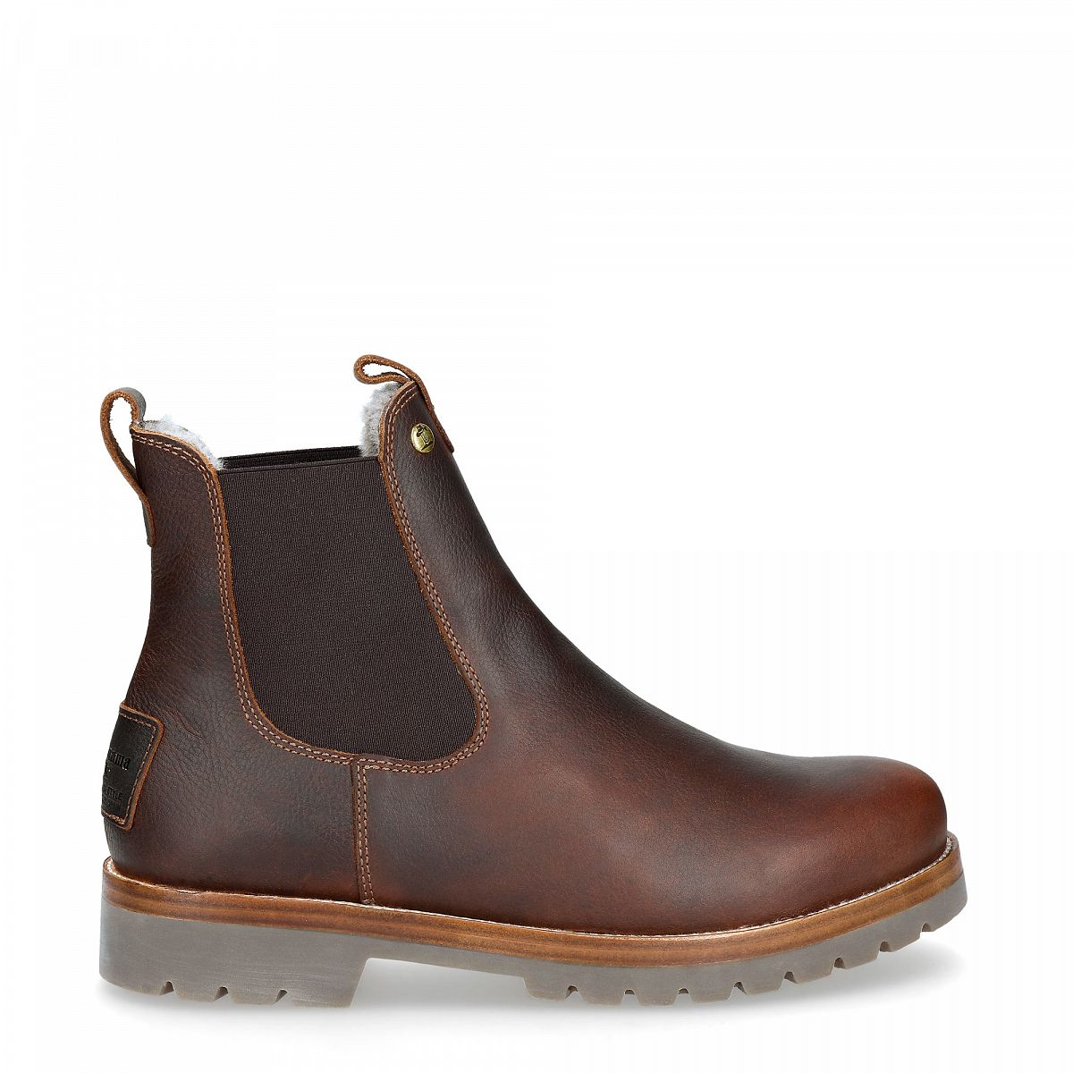 Bottines Panama Jack Burton Igloo Doublure en peau de mouton Marron Homme | NZZ-00658374