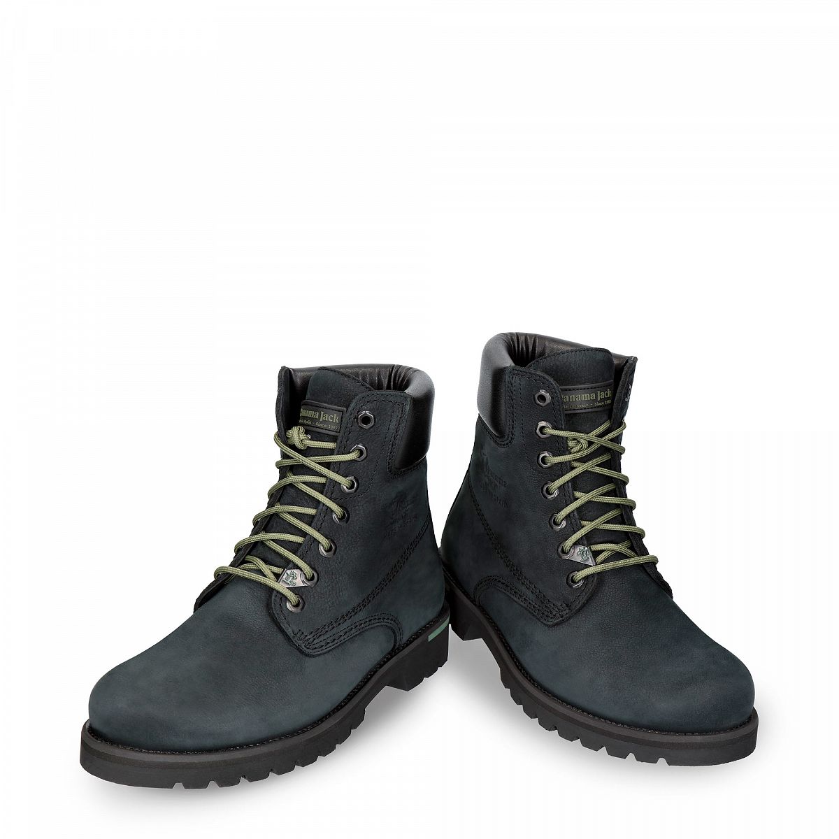 Bottes Panama Jack Panama 03 Urban Doublure en cuir Noir Homme | LEJ-26551985