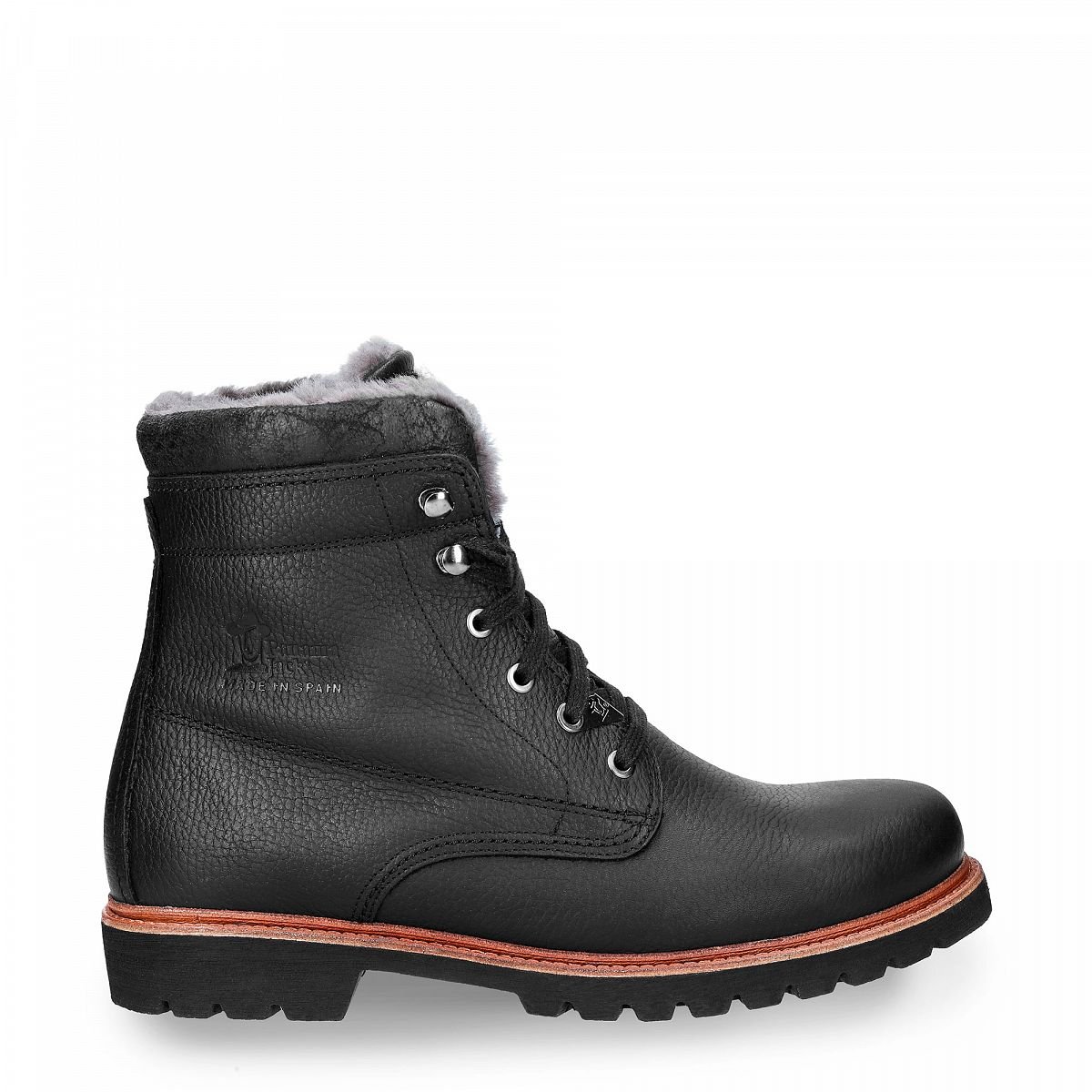 Bottes D'hiver Panama Jack Panama 03 Aviator Igloo Doublure en peau de mouton Noir Homme | HXA-63635062