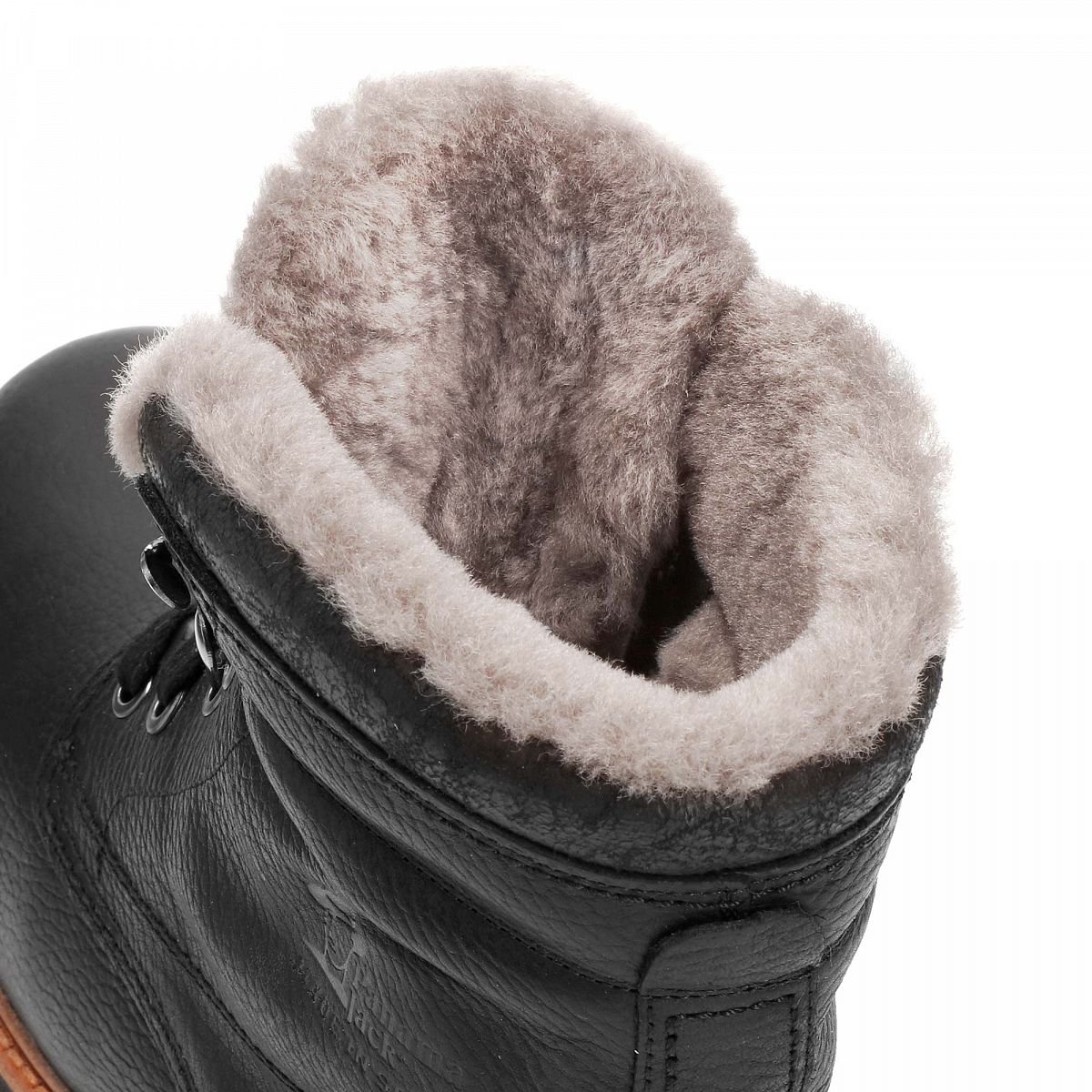 Bottes D'hiver Panama Jack Panama 03 Aviator Igloo Doublure en peau de mouton Noir Homme | HXA-63635062