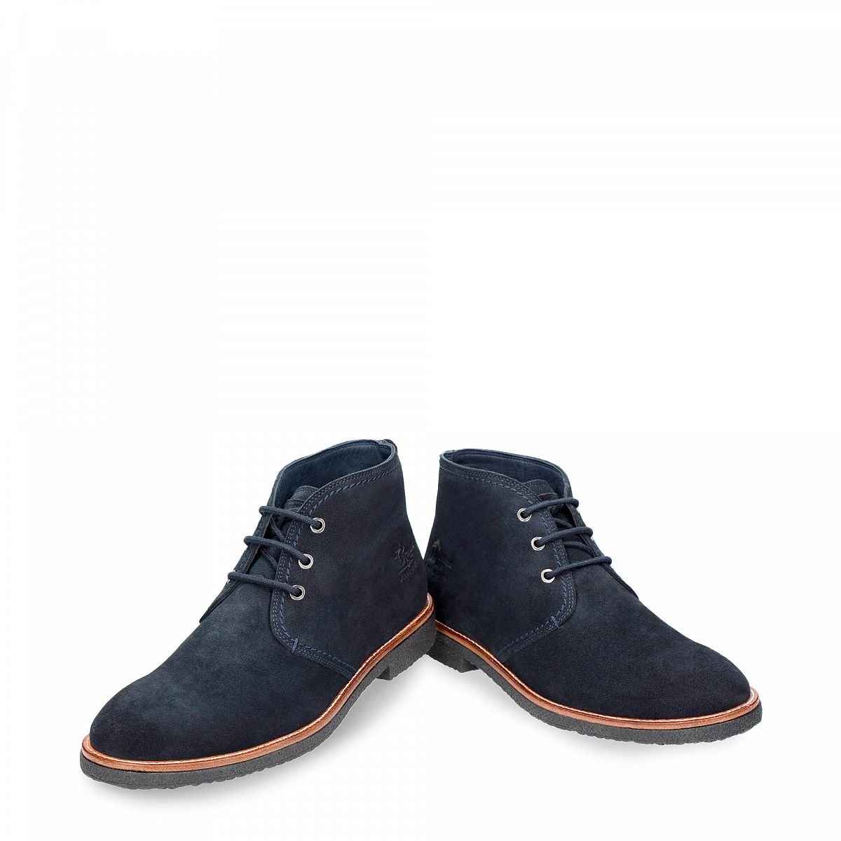 Bottines Panama Jack Gael Doublure en cuir Bleu Marine Bleu Homme | TGC-96936337