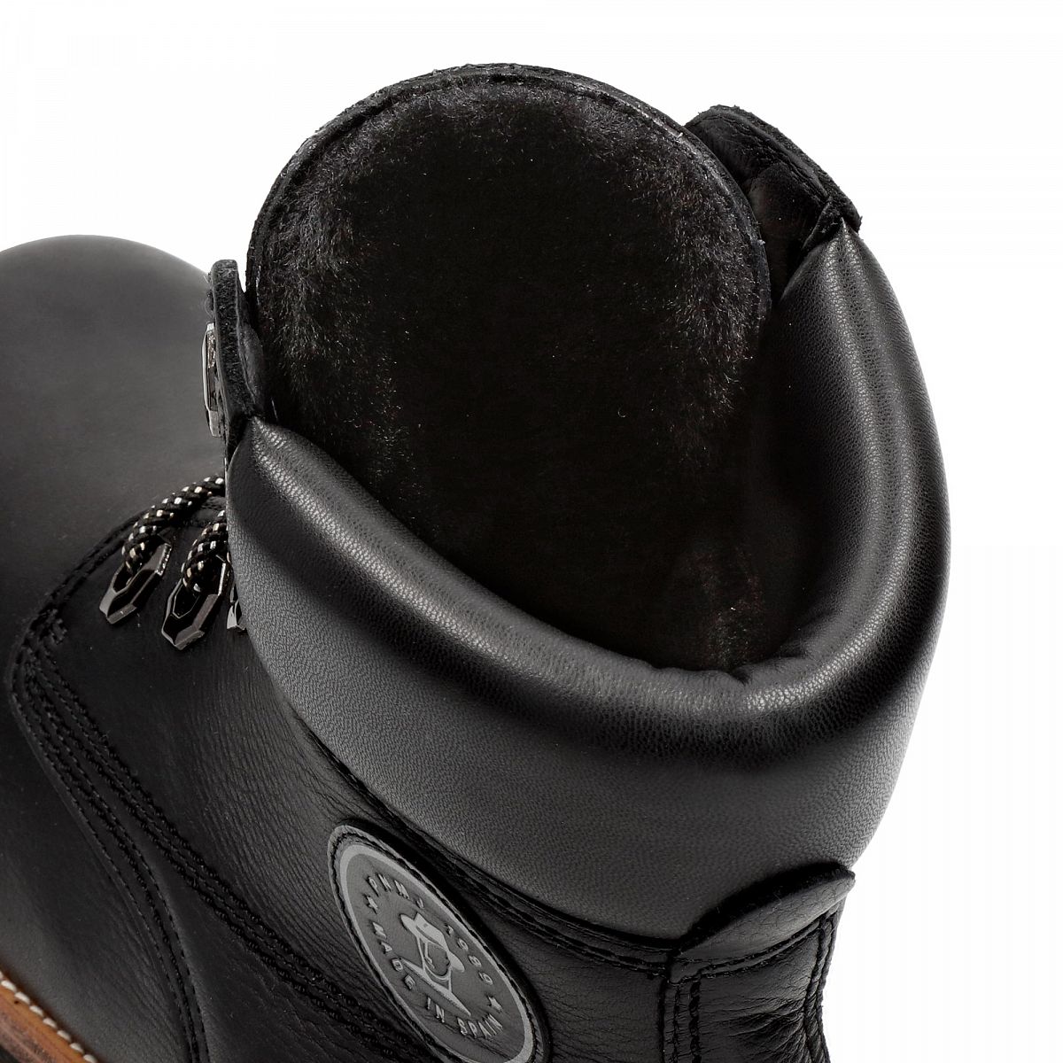 Bottes D'hiver Panama Jack Moritz Igloo Doublure en peau de mouton Noir Homme | CEG-31600931