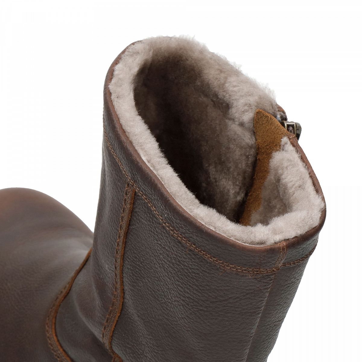 Bottes Panama Jack Fedro Igloo Doublure en peau de mouton Marron Homme | SEK-20381034