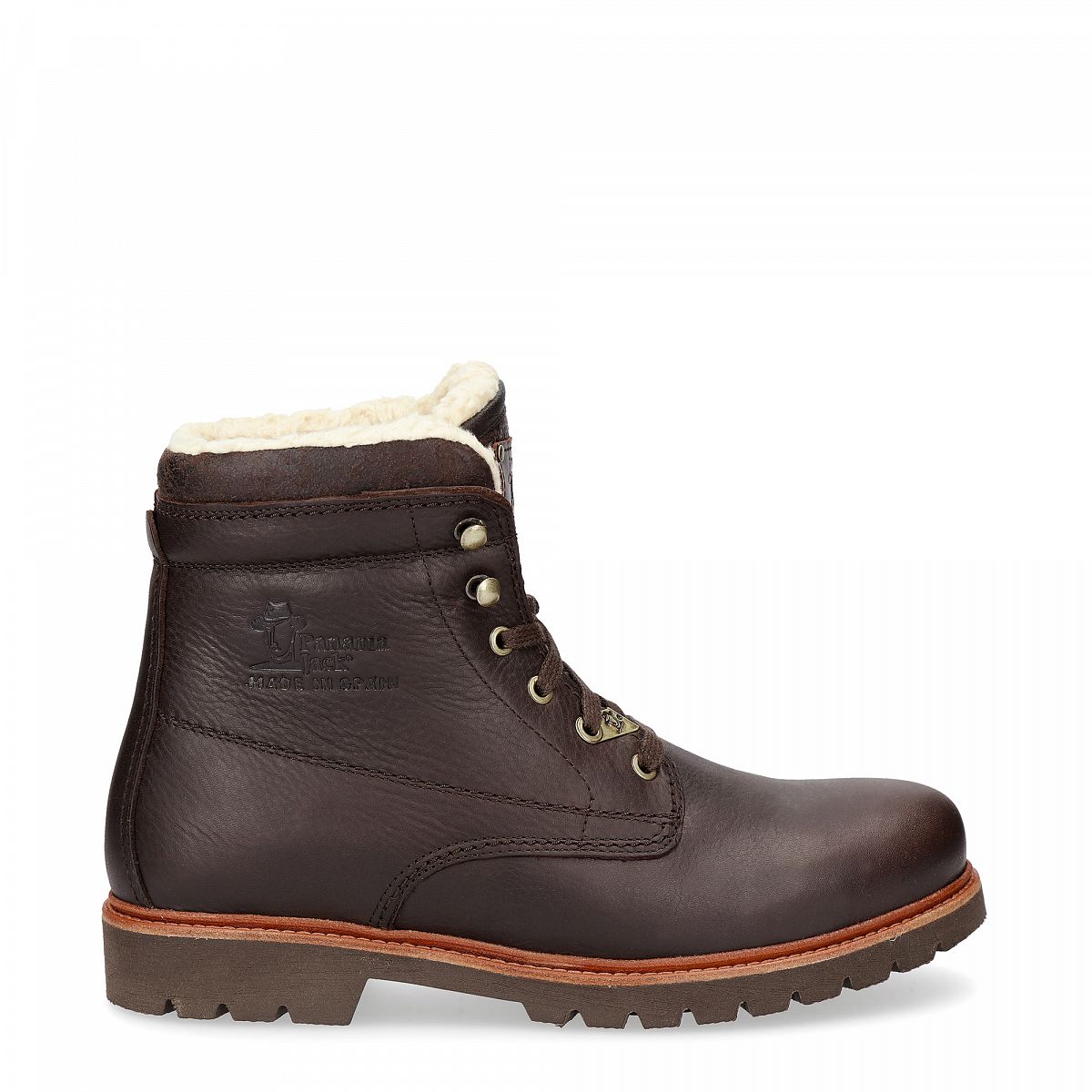 Bottes D'hiver Panama Jack Panama 03 Aviator Doublure en coton Marron Homme | MMX-62302400