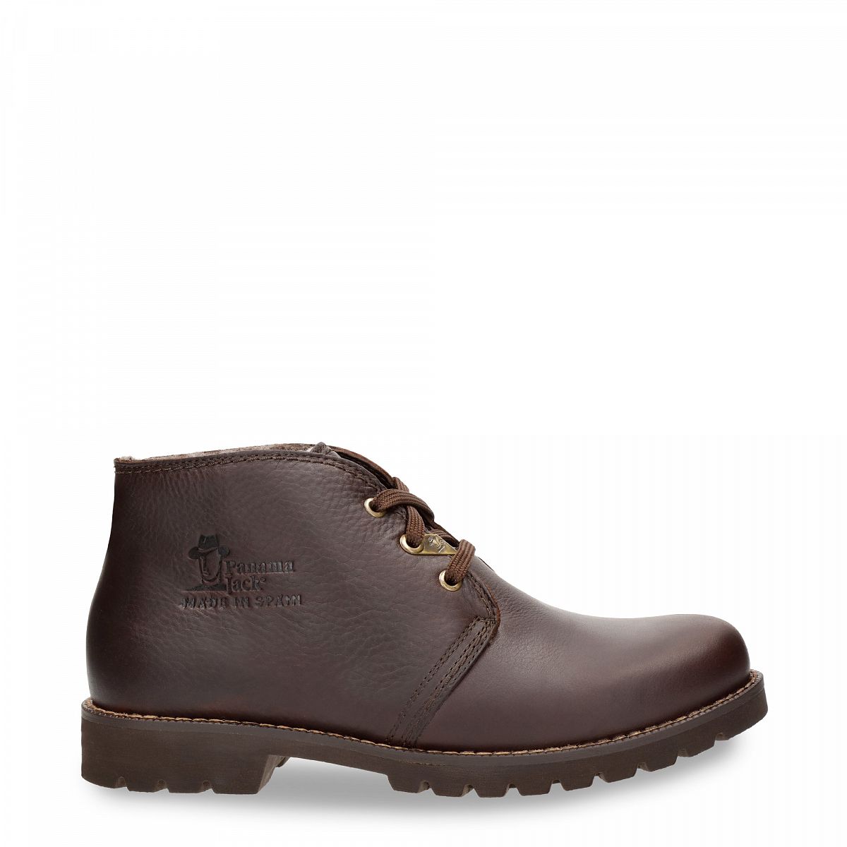 Bottines Panama Jack Bota Panama Igloo Doublure en peau de mouton Marron Homme | IGX-83132183