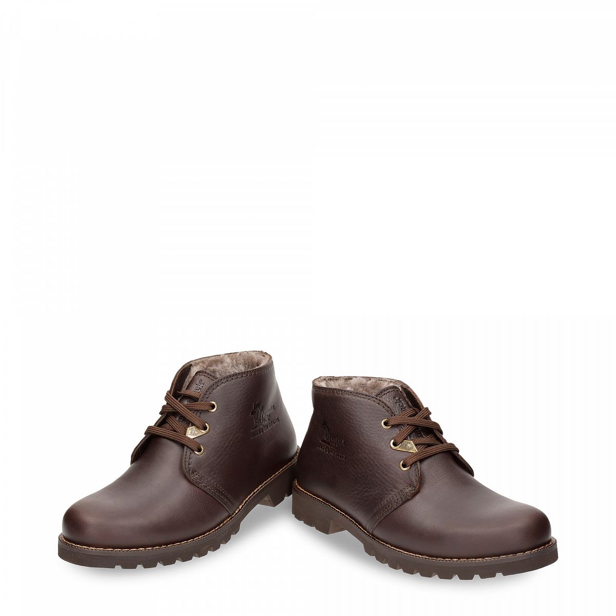 Bottines Panama Jack Bota Panama Igloo Doublure en peau de mouton Marron Homme | IGX-83132183