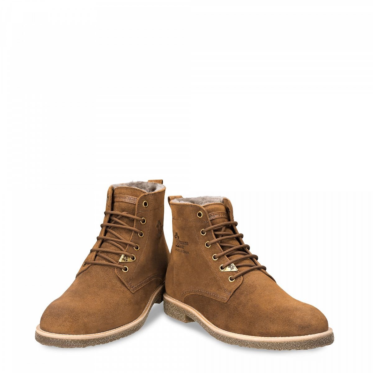 Bottines Panama Jack Glasgow Igloo Doublure en peau de mouton Marron Homme | JKG-92013456