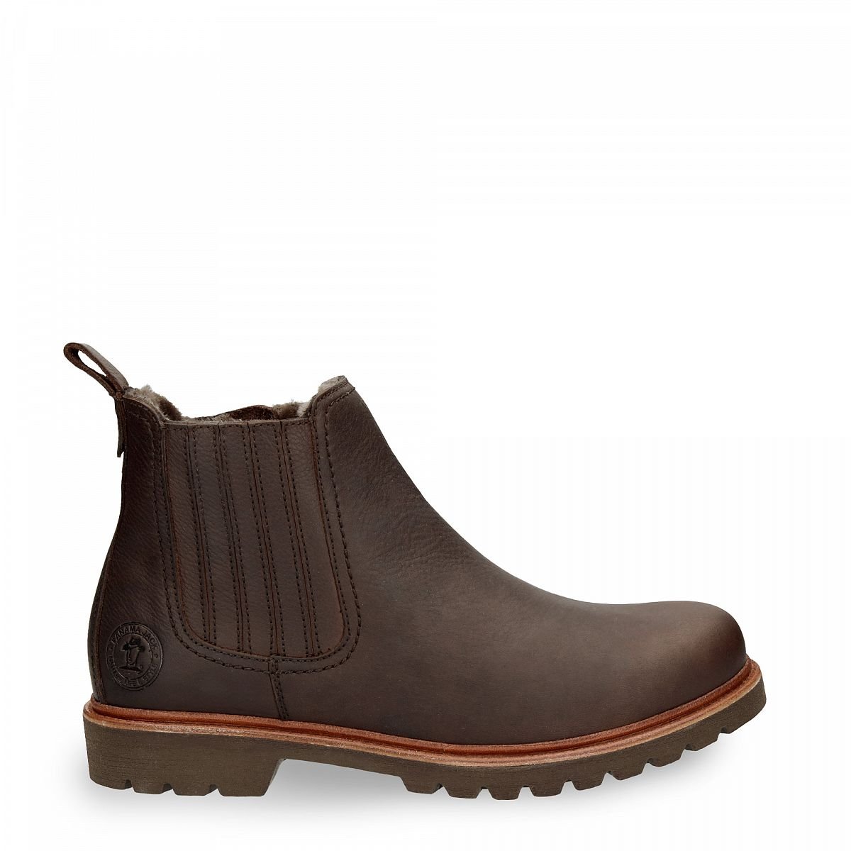 Bottines Panama Jack Bill Igloo Doublure en peau de mouton Marron Homme | ULR-55656424