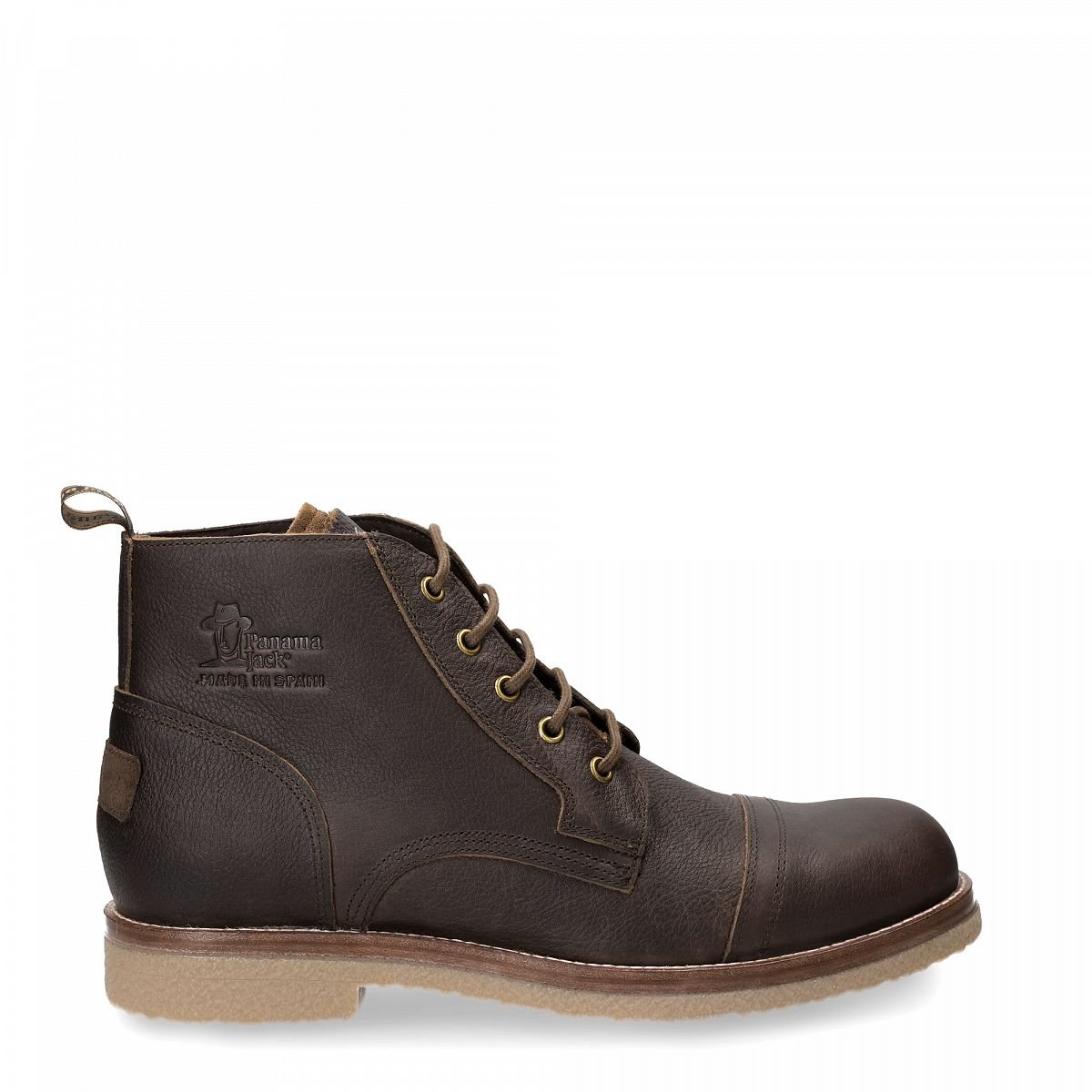 Bottines Panama Jack Slot Doublure en cuir Marron Homme | PYU-33485886