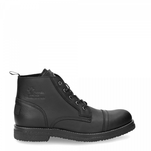 Bottines Panama Jack Slot Doublure en cuir Noir Homme | YUX-47603872