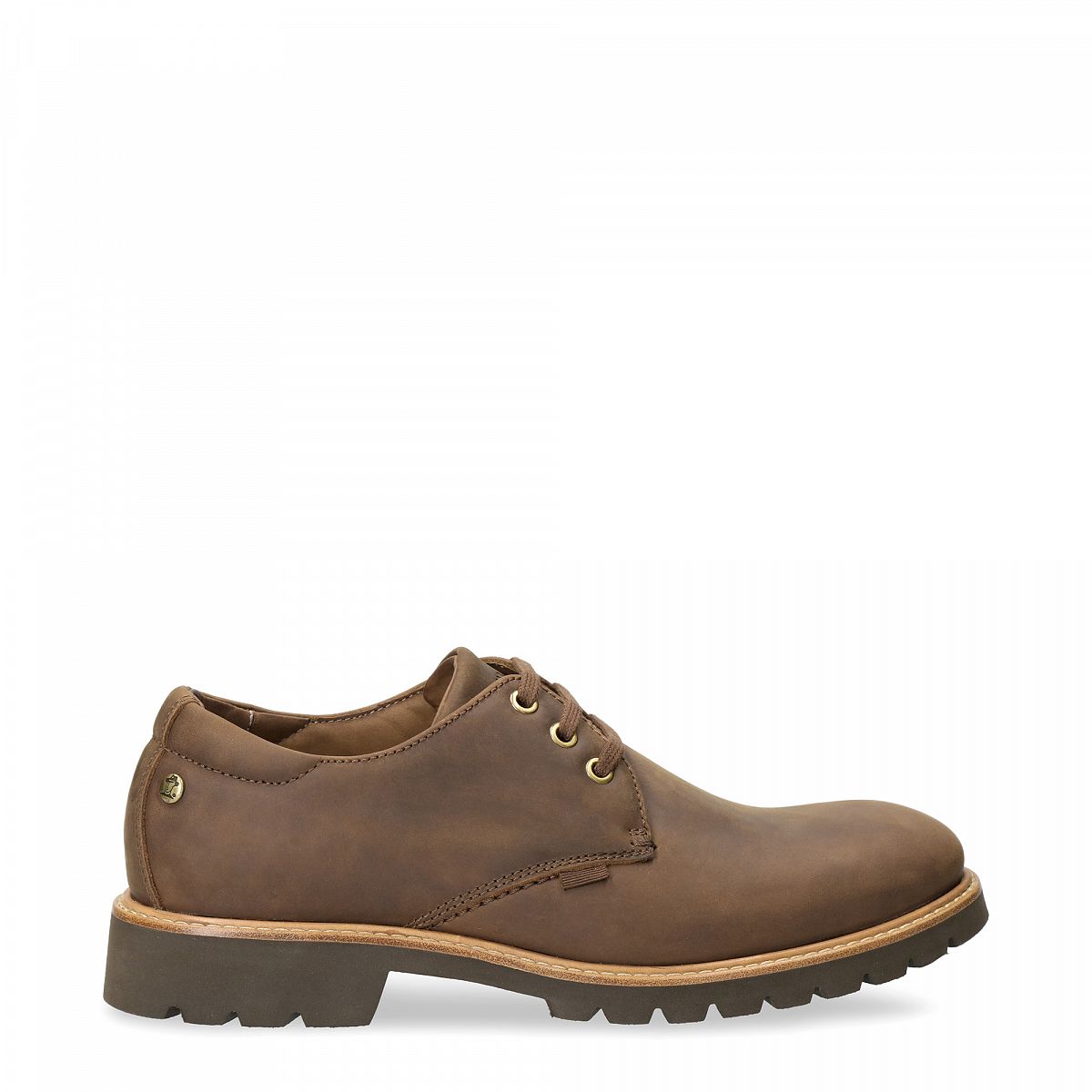 Chaussures Panama Jack Gadner Doublure en cuir Marron Foncé Homme | PIU-09405804